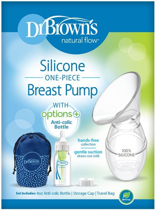 Dr. Brown's Milkflow zberač materského mlieka silikónový