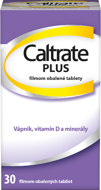 Caltrate PLUS s vysokým obsahom vápnika 30 tabliet