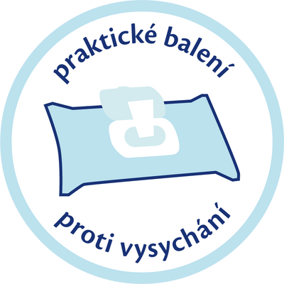 HiPP Babysanft Čistiace vlhčené obrúsky Soft & Pur 48 ks