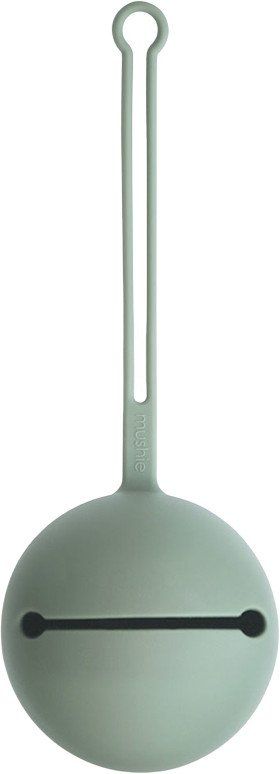 Mushie Silikónové púzdro na cumlíky - Cambridge Blue