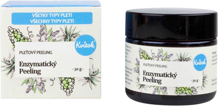 Kvitok Enzymatický Peeling pre všetky typy pleti 30 ml
