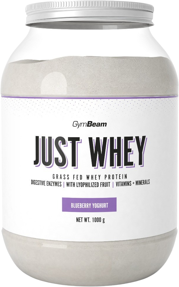 GymBeam Just Whey čučoriedkový jogurt 1000 g