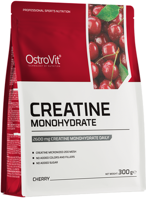 OstroVit Kreatín Monohydrát čerešňa 300 g