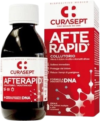 Curasept Afte Rapid+ ústna voda 125 ml