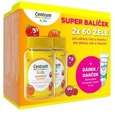 Centrum Gummies multifruit 2 x 60 ks