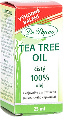 Dr.Popov Tea Tree Oil Čistý 100% olej z čajovníka austrálskeho 25 ml