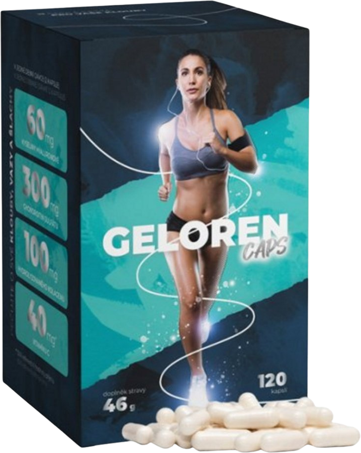 Geloren CAPS s kyselinou hyalúronovou 120cps 120 kapsúl