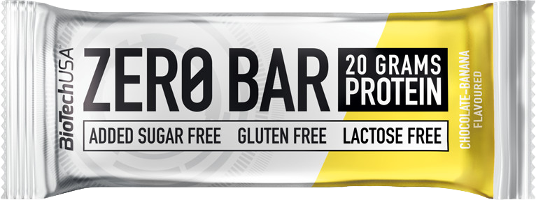 BioTech ZERO (BAR) čokoláda-banán 50 g