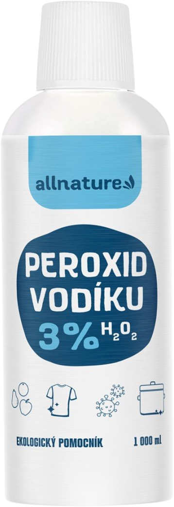 Allnature Peroxid vodíka 3% 1000 ml