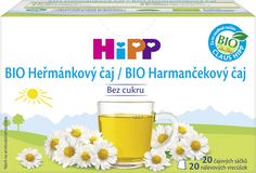 HiPP BIO Harmančekový čaj nálevové vrecúška 20 x 1.5 g