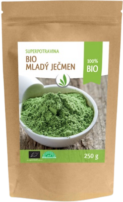 Allnature Mladý ječmeň prášok BIO 250 g