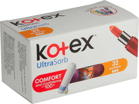 Kotex® ® Tampóny Ultra Sorb Normal 32 ks