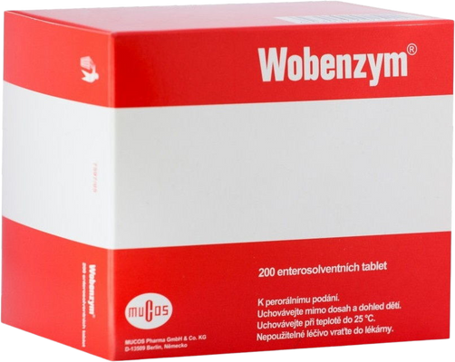 Wobenzym 200 tabliet