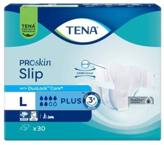 Tena Slip Plus L inkontinenčné nohavičky 30 ks