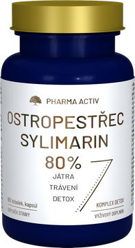 Pharma Activ Pestrec Sylimarin 80% 90 tobolek