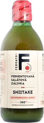 Fermato Fermentovaná šalátová zálivka - Shiitake 340 ml