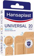 Hansaplast Universal Water resistant vodeodolná náplasť 20 ks
