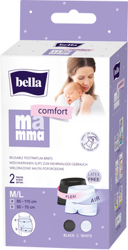 Bella Mamma Comfort Popôrodné nohavičky M/L 2 ks