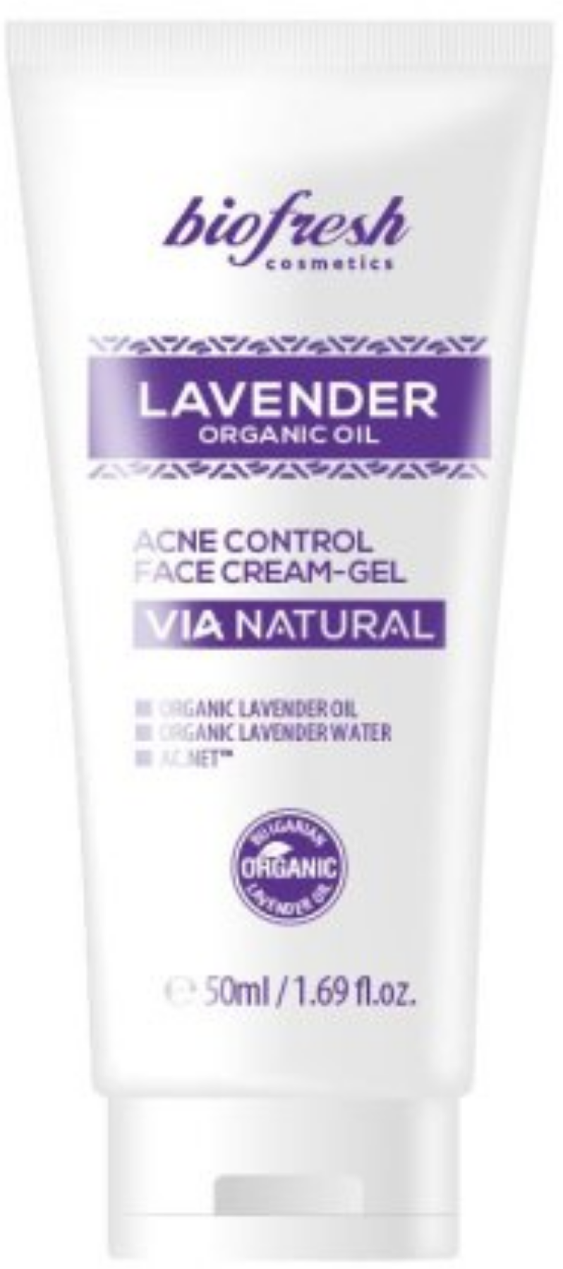 Biofresh Gél na tvár proti akné s organickým levanduľovým olejom Lavender 50 ml