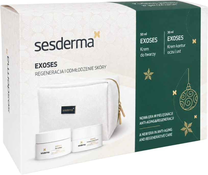Sesderma EXOSES Darčekový set Pleťový krém + Kontúrovací krém na oči a pery