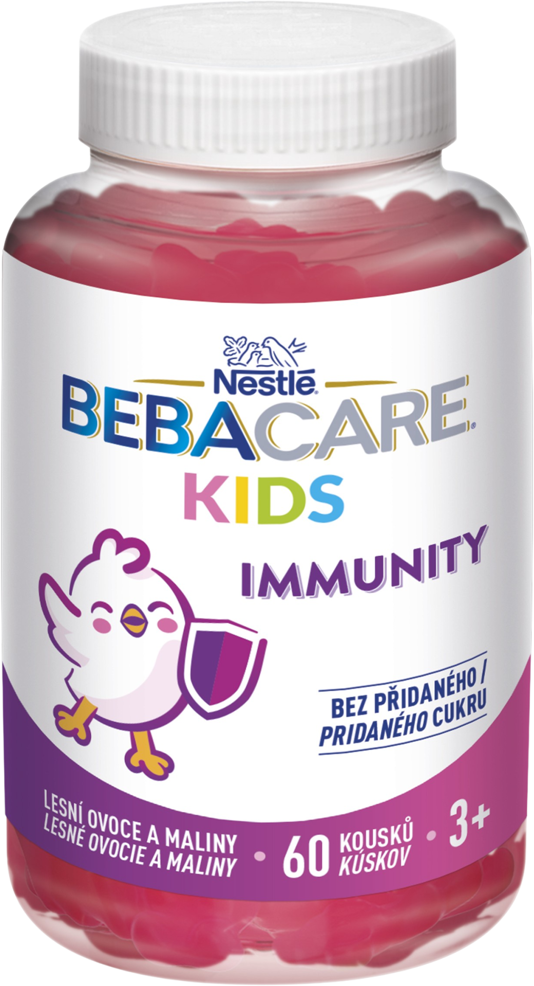 Nestlé Beba BEBACARE Kids IMMUNITY gummies 60 ks