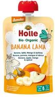 Holle BIO Pyré,Banana Lama, banán, jablko, mango a marhuľa 100 g