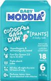Moddia Baby Plienkové nohavičky 6 XL (14–19 kg), 18 ks