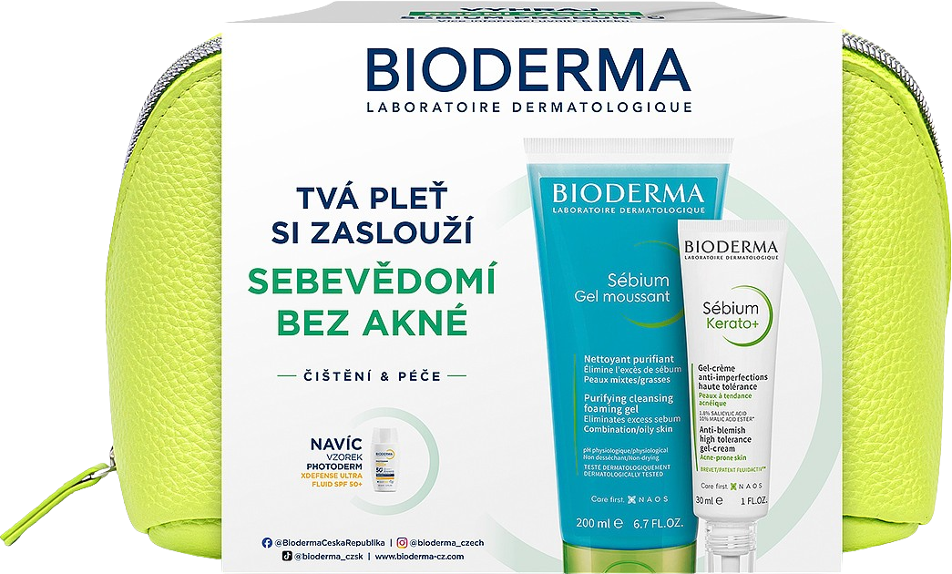 Bioderma Sébium Darčekový balíček pre pleť s akné