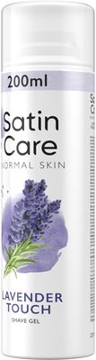 Gillette Satin Care Gel na holenie Normal Skin Lavender Touch 200 ml