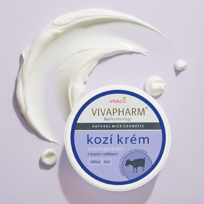 VivaPharm Kozí krém zvláčňujúci dóza 250 ml
