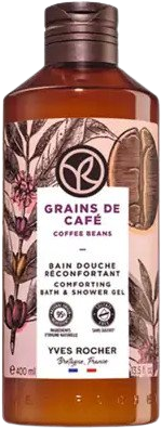 Yves Rocher Sprchovací gél Zrnká kávy 400 ml