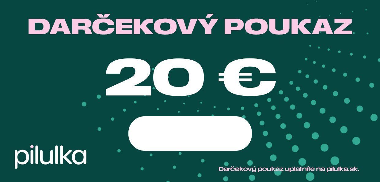 Pilulka Darčekový poukaz 20 €