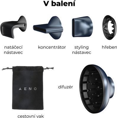 Aeno Fén na vlasy HD3