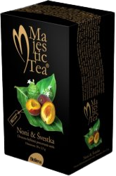 Biogena Majestic Tea Noni & Slivka čaj 20 x 2.5 g