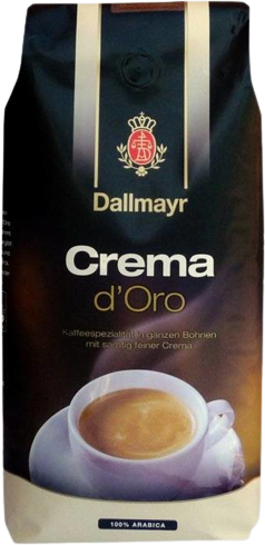 Dallmayr Crema d Oro zrnková káva 1 kg