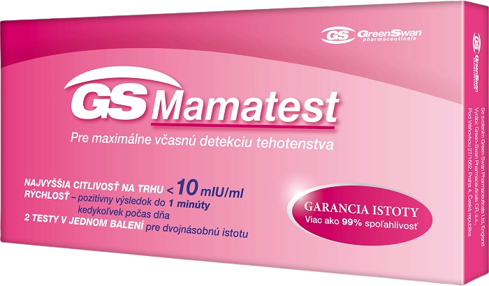 GS Mamatest 10 tehotenský test 2 ks