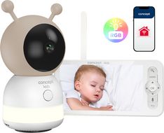 Concept KD4010 Detská pestúnka s kamerou SMART KIDO