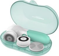 TouchBeauty 14838 čistiaca kefka na pleť 3v1, zelená