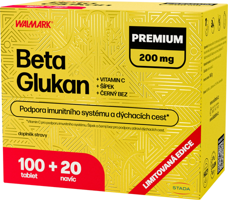 Walmark Beta Glukan 200mg 120 tabliet