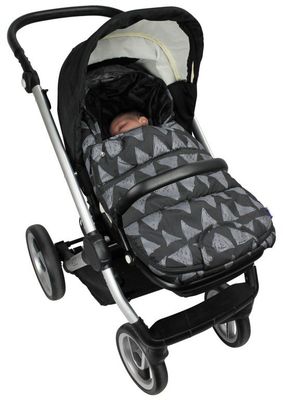 Dooky Fusak Footmuff DeLuxe Black Tribal veľ.S