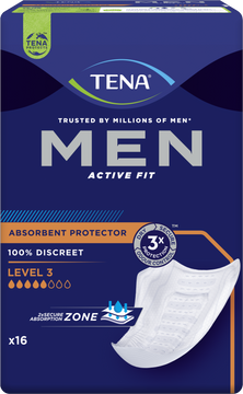Tena Men Level 3 absorpčné vložky pre mužov Super 16 ks
