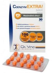 Coenzym COENZYM EXTRA MAX 100MG - DA VINCI cps 1x ks inov. 30 ks