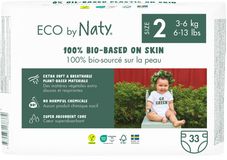 Eco by Naty Plienky jednorázové 2 Mini 3-6 kg 33 ks