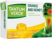 Tantum Verde orange & honey 20 pastiliek