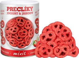 Mixit Praclíky Jogurtová čokoláda s jahodami 250 g