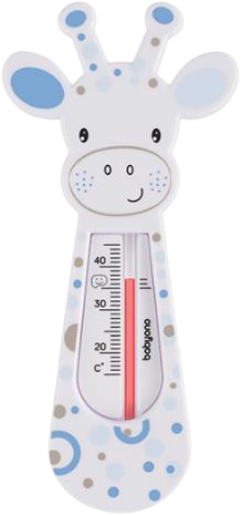 BabyOno Teplomer do vody biely