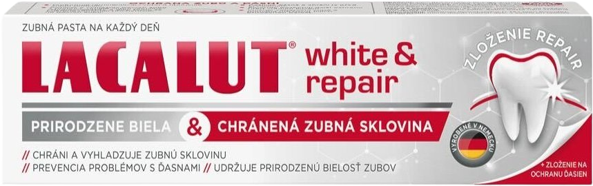Lacalut White & Repair Zubná pasta 75 ml