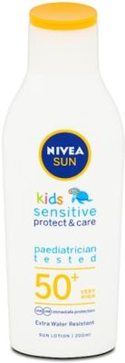Nivea Sun Sensitive Detské mlieko na opaľovanie OF50+ 200 ml