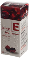 Vitamin E Zentiva 200, 30 mäkkých kapsúl