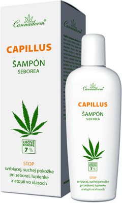 Cannaderm CAPILLUS šampón seborea 150 ml